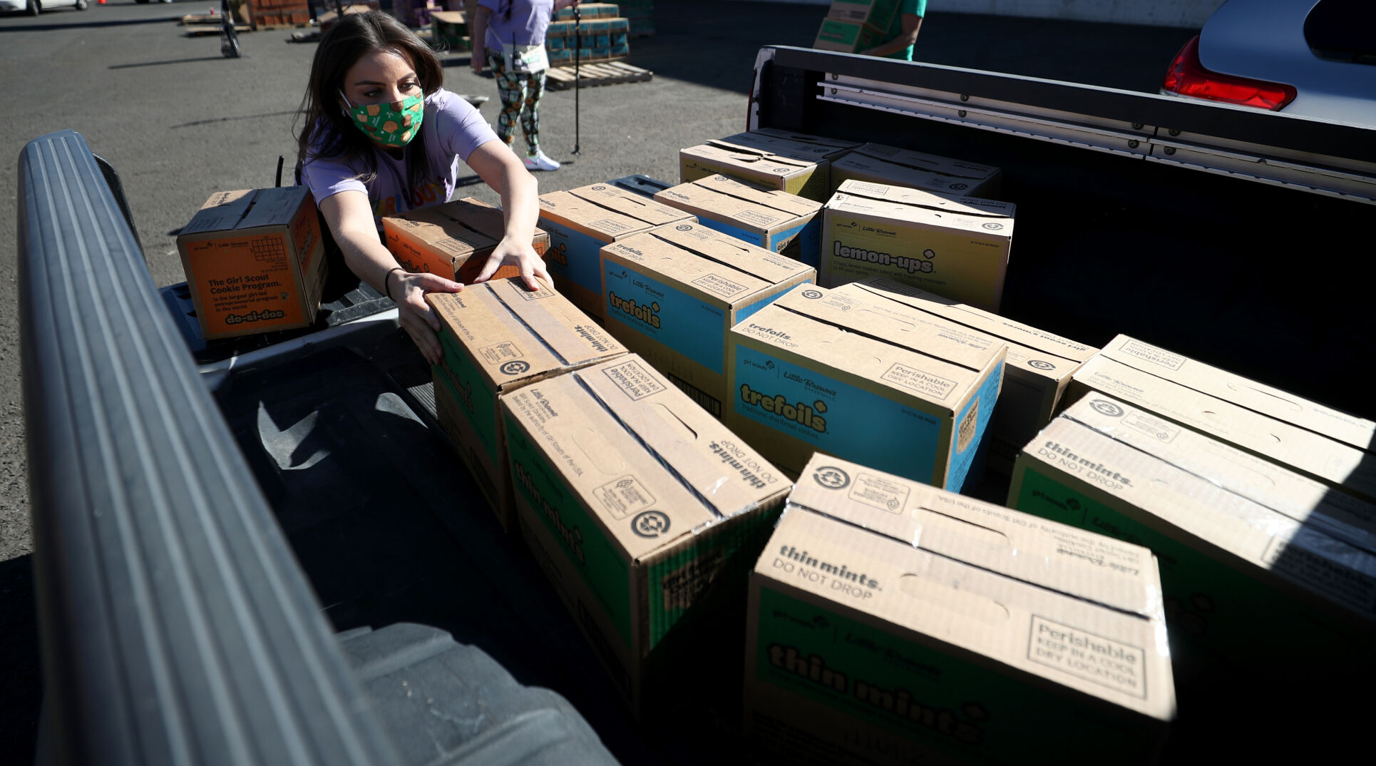 Girl Scout Cookie Drop